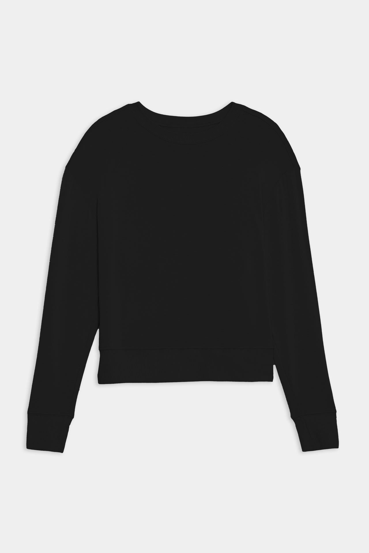 Sonja Fleece Sweatshirt - Black