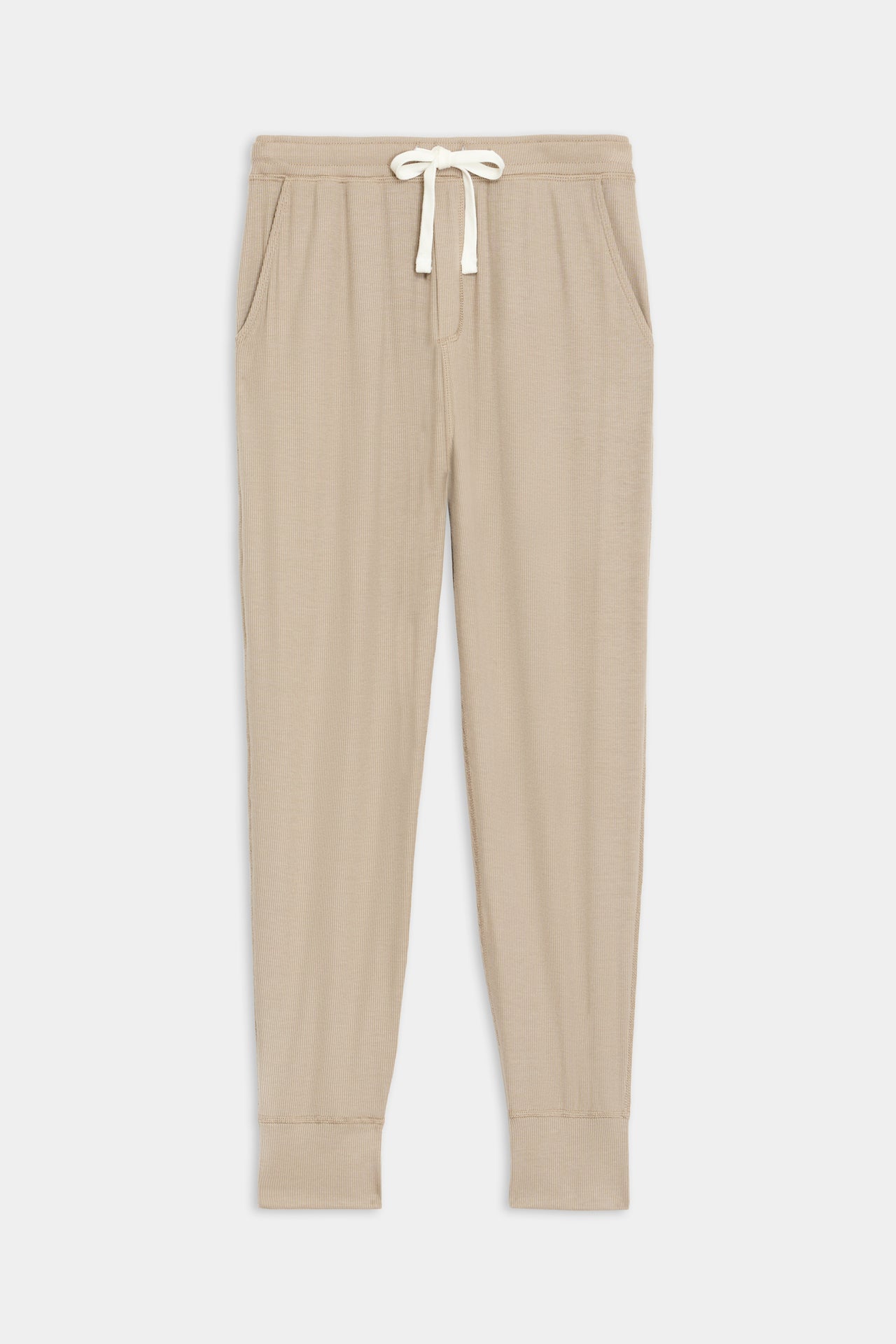 Kiki Rib 7/8 Sweatpant - Latte